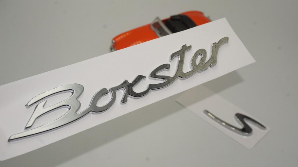 Porsche Boxster S Bagaj 3M 3D ABS Yazı Logo Amblem