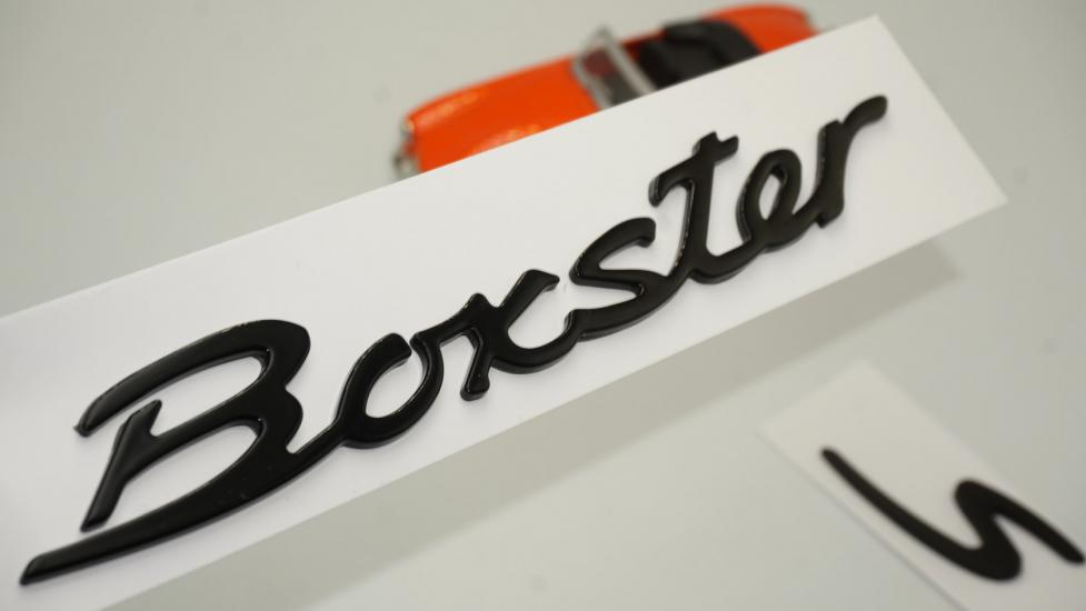 Porsche Boxster S Bagaj 3M 3D ABS Yazı Logo Amblem