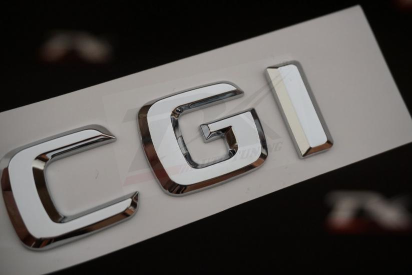 CGİ Bagaj Krom ABS Orjinal Yazı Logo