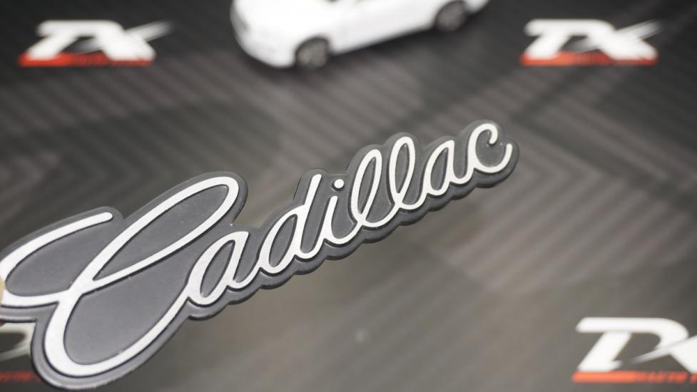 Cadillac Krom Metal Spor Versiyon Bagaj 3M 3D Logo Amblem