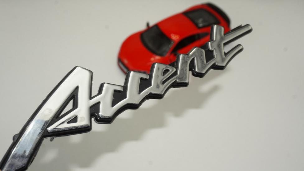 Hyundai Accent Bagaj Abs 3M 3D Yazı Logo Amblem