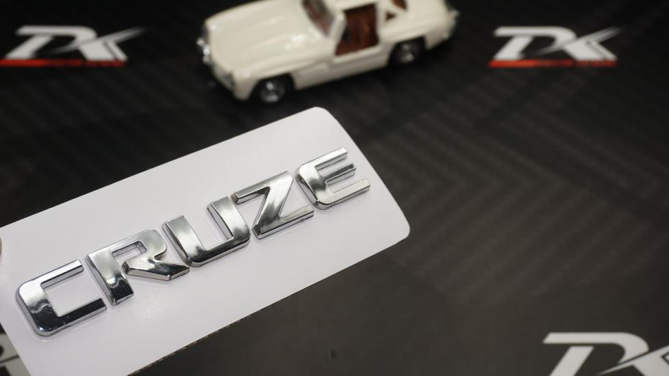 Chevrolet Cruze Bagaj ABS 3M 3D Yazı Logo Amblem