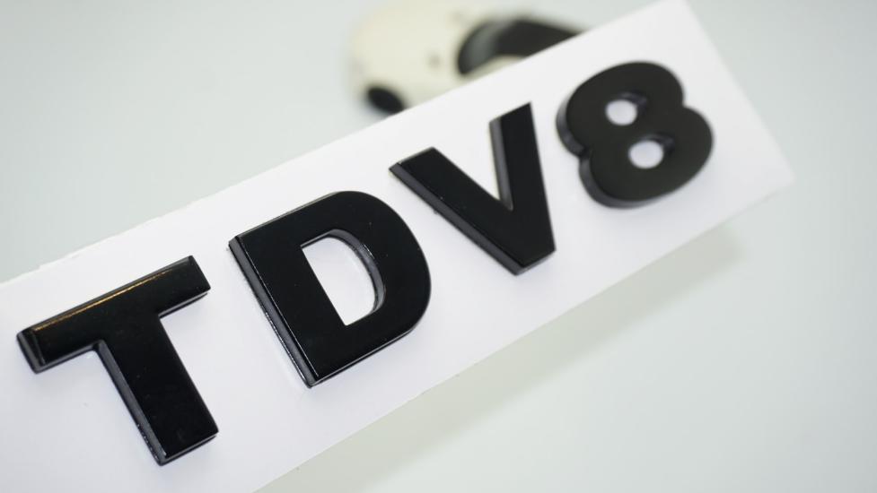 DK Tuning Land Rover Range Rover TDV8 Parlak Siyah Bagaj Yazı Logo