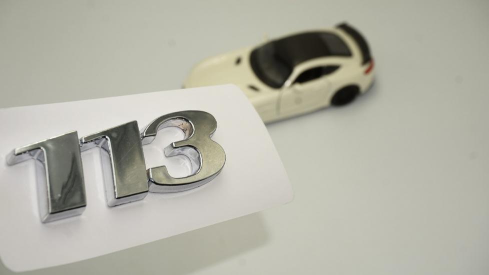 Vito 113 Bagaj 3M 3D ABS Yazı Logo Amblem