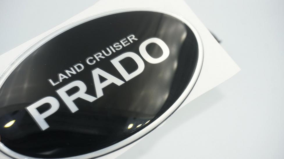 Land Cruiser Prado Logo Damla Silikon Bagaj Logo Amblem Arma