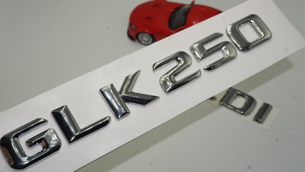 Benz GLK 250 CDI 4Matic Bagaj Krom Metal 3M 3D Yazı Logo