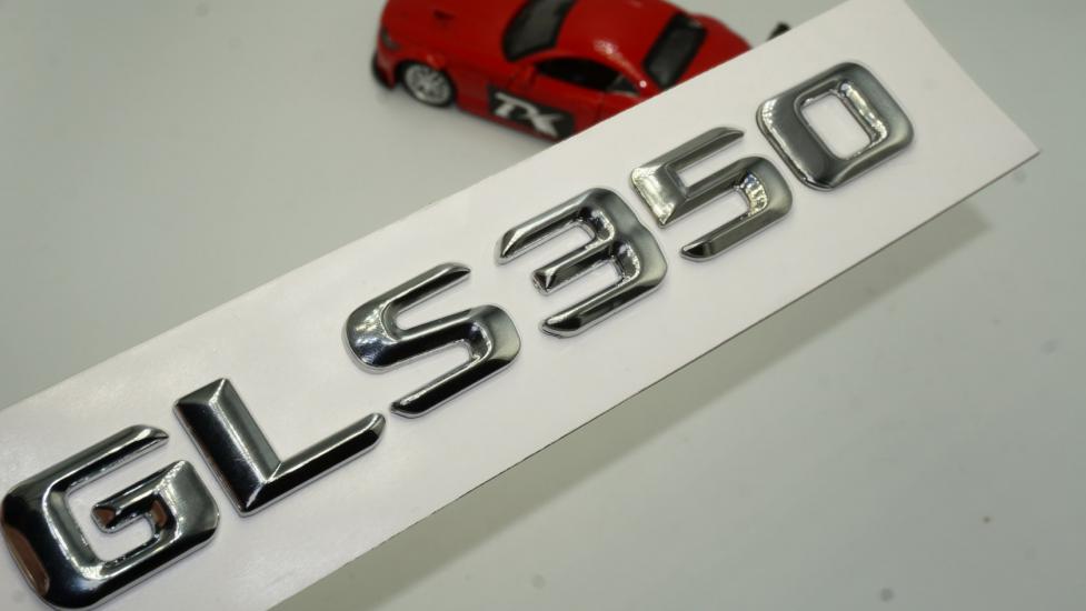 GLS 350 Bagaj Krom Metal 3M 3D Yazı Logo