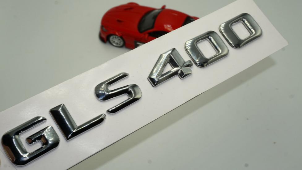 GLS 400 Bagaj Krom Metal 3M 3D Yazı Logo