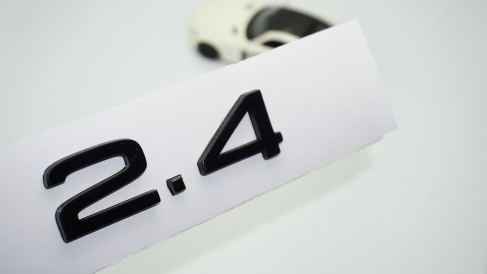 DK Tuning 2.4 Bagaj Siyah 3M Yazı Logo Audi İle Uyumlu