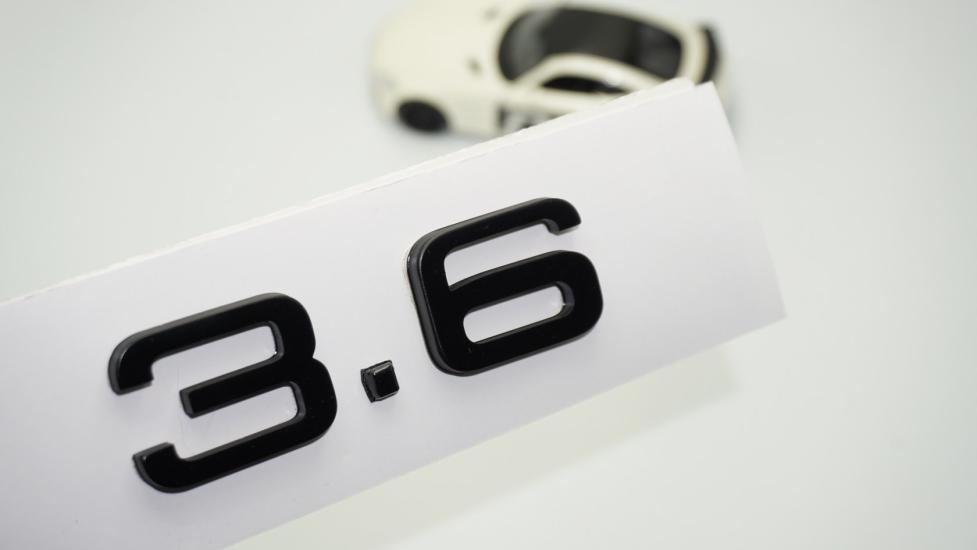 DK Tuning 3.6 Bagaj Siyah 3M Yazı Logo Audi İle Uyumlu