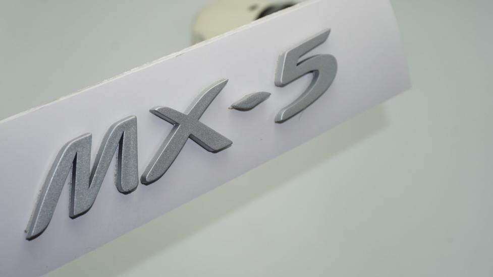 DK Tuning Mazda Miata MX-5 Gri ABS 3M 3D Bagaj Yazı Logo Arma