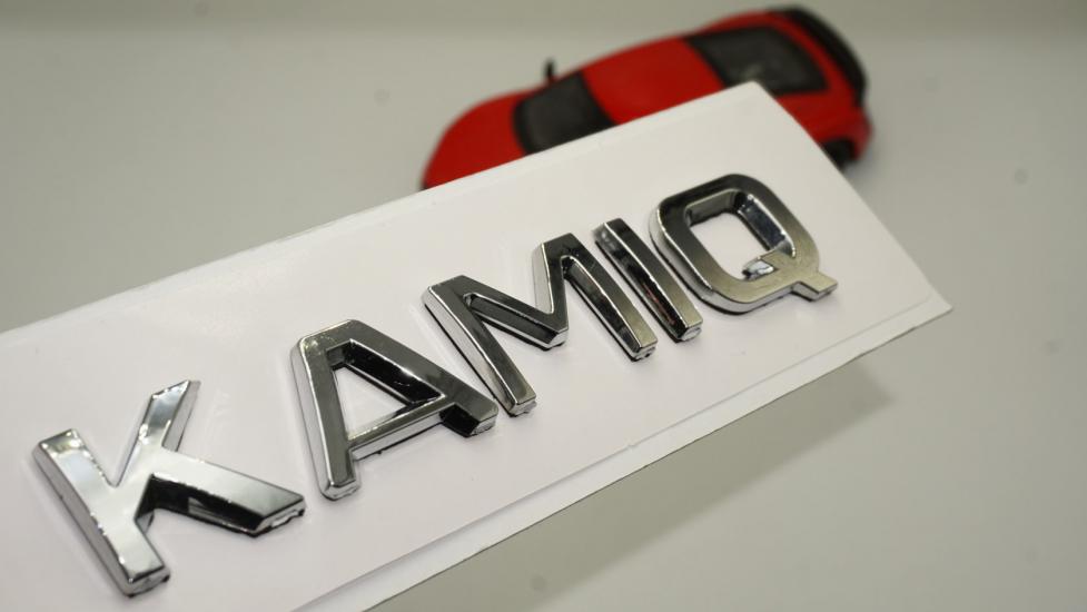 Skoda Kamiq Krom ABS 3M 3D Bagaj Yazı Logo