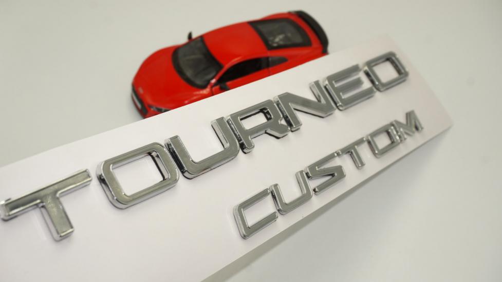 Ford Tourneo Custom 2014+ 3M 3D Parlak Krom ABS Bagaj Yazı