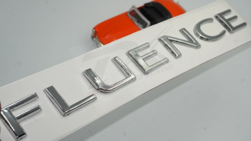 Renault Fluence Krom ABS 3M 3D Bagaj Yazı Logo