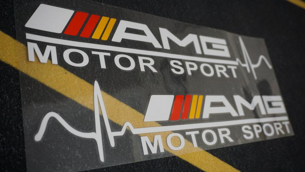Mercedes Benz AMG Motor Sport Body Sticker