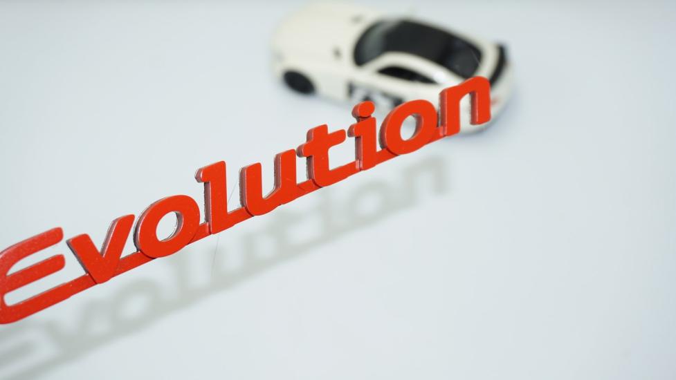 DK Tuning Mitsubishi Lancer Evolution Evo8 CT9A Kırmızı Bagaj Yazı Logo