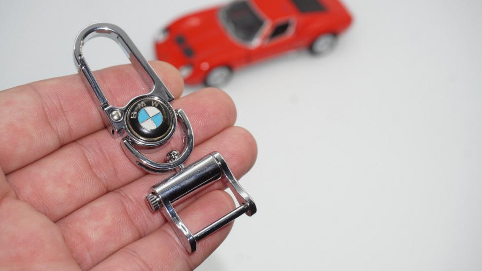 Bmw Logo Krom Metal Stil Anahtarlık New Style