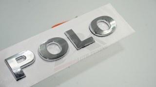 Volkswagen Polo 10 - 14 Bagaj 3M 3D Krom ABS Logo Amblem