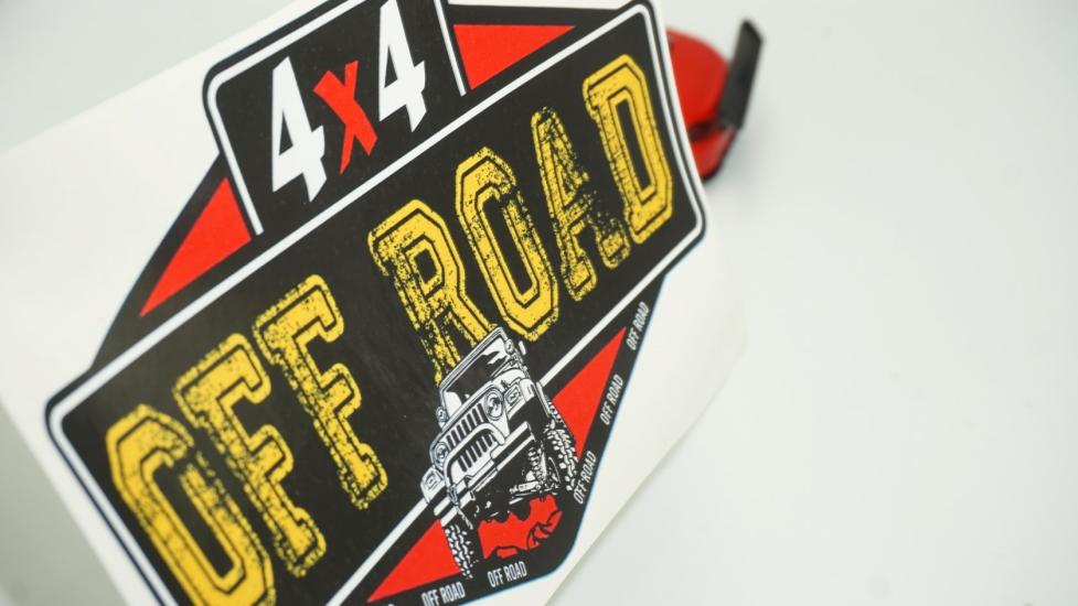 Arazi Aracı Off Road 4x4 Kaput Bagaj Sticker