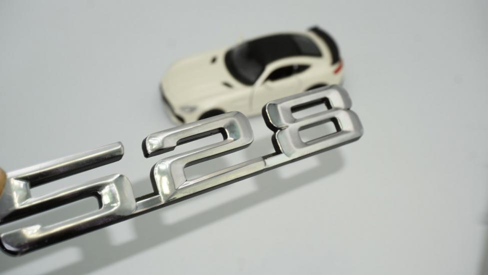 Bmw 528 Bagaj Krom ABS 3M 3D Yazı Logo Orjinal Ürün