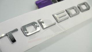 Seat Toledo Bagaj Krom ABS 3M 3D Yazı Logo Amblem