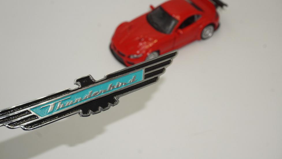 Ford Thunderbird Yeni Nesil Bagaj 3M 3D Krom Metal Logo Amblem