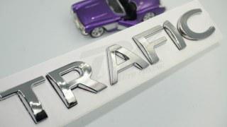 Renault TRAFIC 3 Bagaj Krom ABS 3M 3D Yazı Logo Amblem