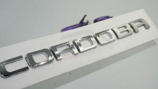Seat Cordoba 98-2010 Yeni Nesil Bagaj Krom ABS 3M 3D Yazı Logo Amblem