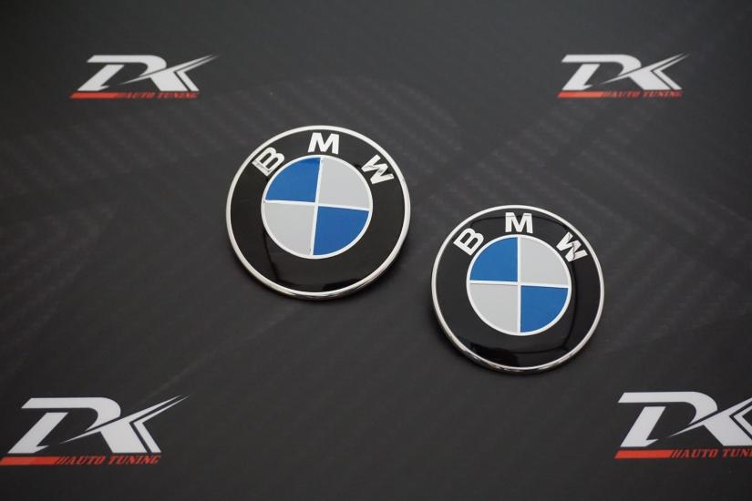 DK Bmw 82mm 73mm Ön Kaput Ve Bagaj Logo Amblem Seti