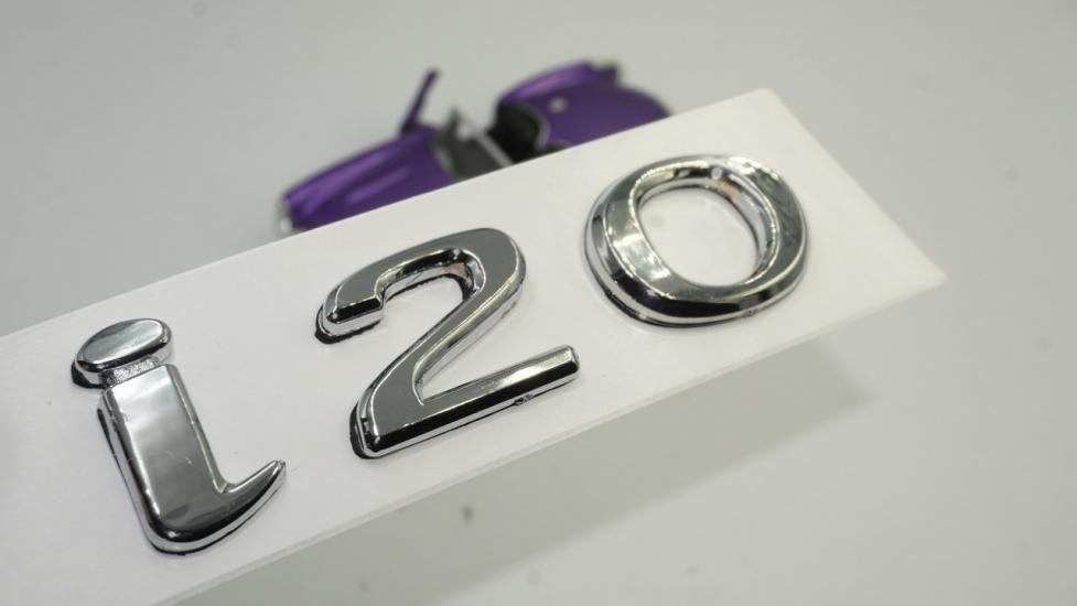 Hyundai İ20 Bagaj Krom ABS 3M 3D Yazı Logo Amblem