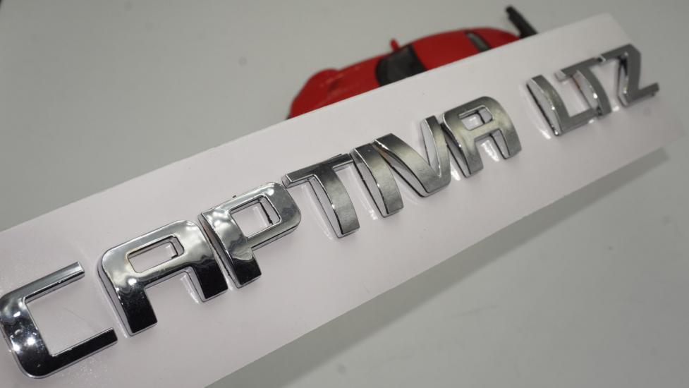 Chevrolet Captiva LTZ Bagaj 3M 3D Krom ABS Logo Amblem