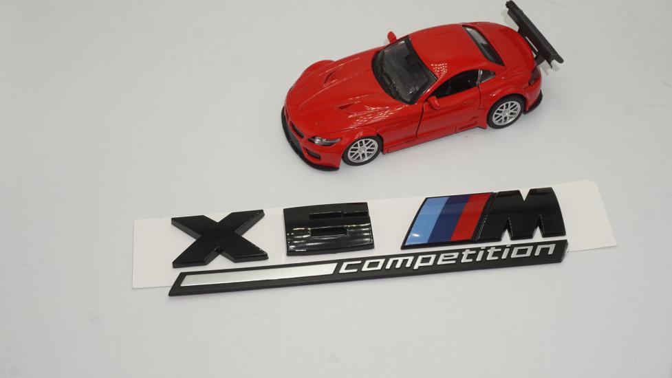 Bmw X6 M Competition Siyah ABS Bagaj Logo Arma Orjinal Ürün