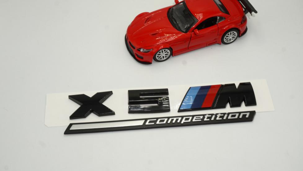 Bmw X5 M Competition Siyah ABS Bagaj Logo Arma Orjinal Ürün