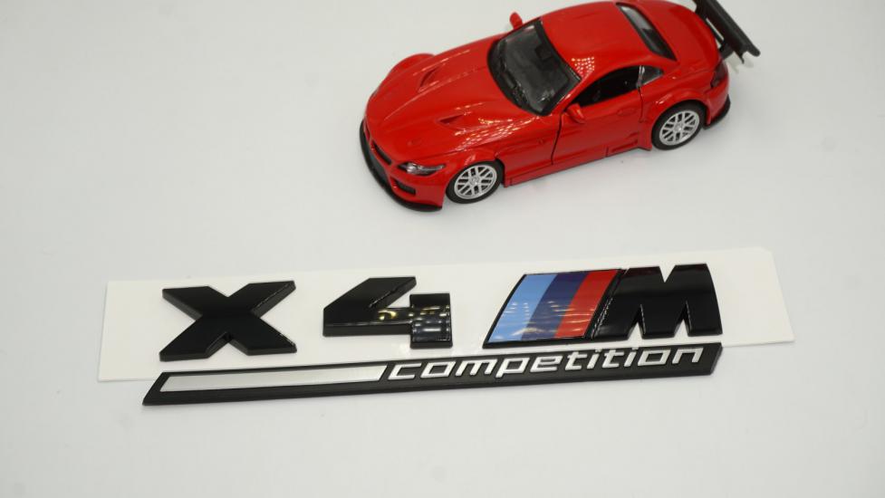 Bmw X4 M Competition Siyah ABS Bagaj Logo Arma Orjinal Ürün