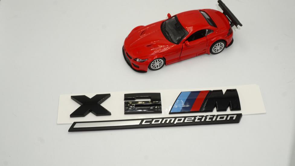 Bmw X2 M Competition Siyah ABS Bagaj Logo Arma Orjinal Ürün