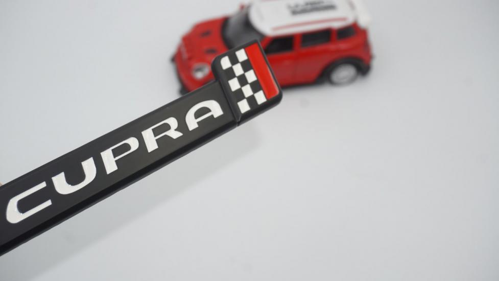 Seat Cupra Leon İbiza Altea Logo Ön Panjur Vidalı 3D Krom Metal Logo