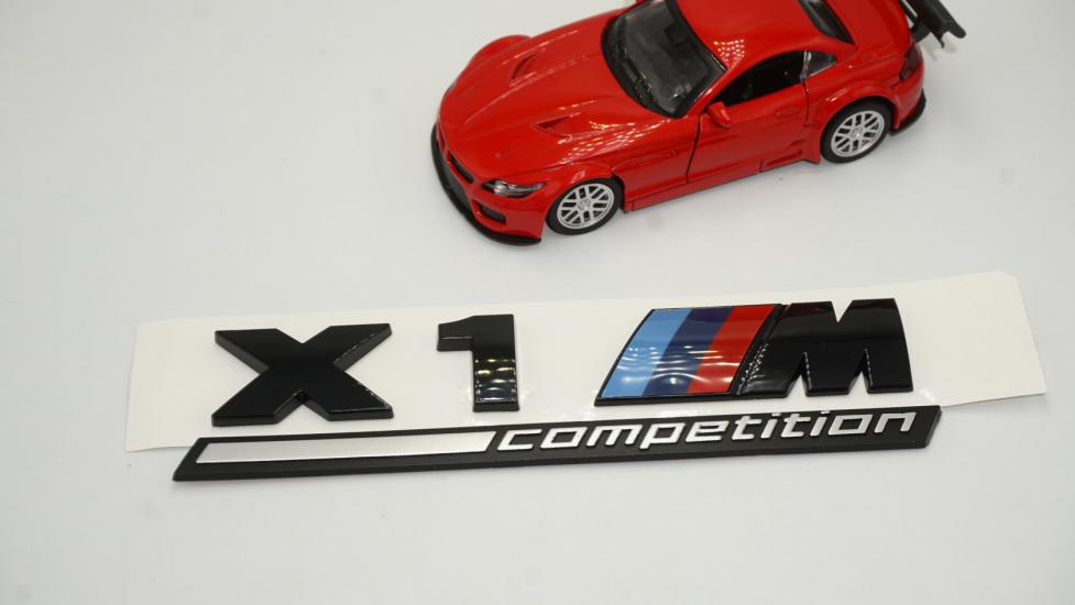 Bmw X1 M Competition Siyah ABS Bagaj Logo Arma Orjinal Ürün