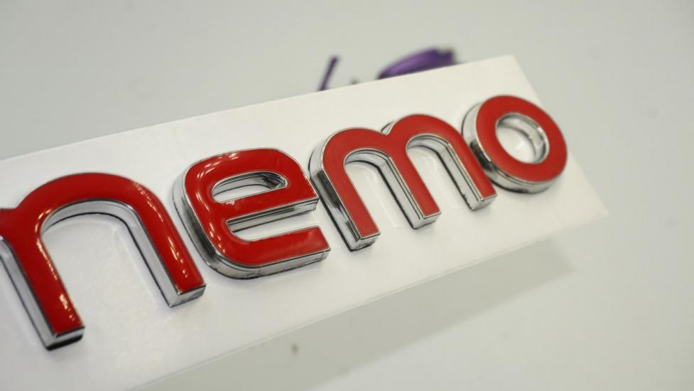 Citroen Nemo Bagaj Krom ABS 3M 3D Yazı Logo Amblem