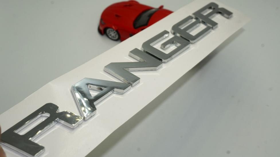 Ford Ranger 2012-2019 Ön Panjur Gümüş Krom ABS 3M 3D Yazı Logo