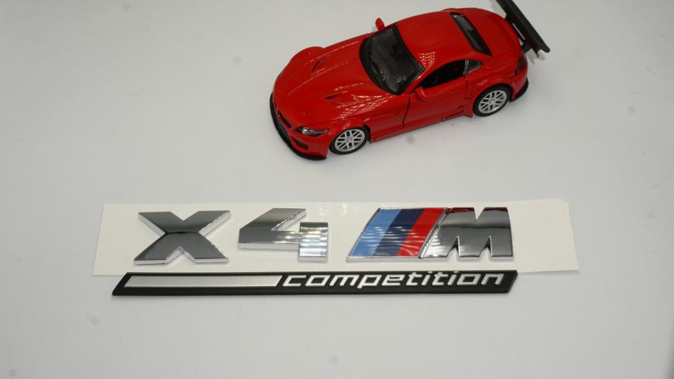 Bmw X4 M Competition Krom ABS Bagaj Logo Arma Orjinal Ürün