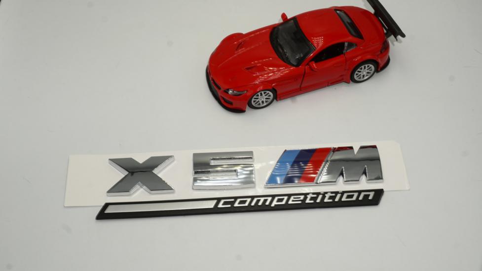 Bmw X5 M Competition Krom ABS Bagaj Logo Arma Orjinal Ürün