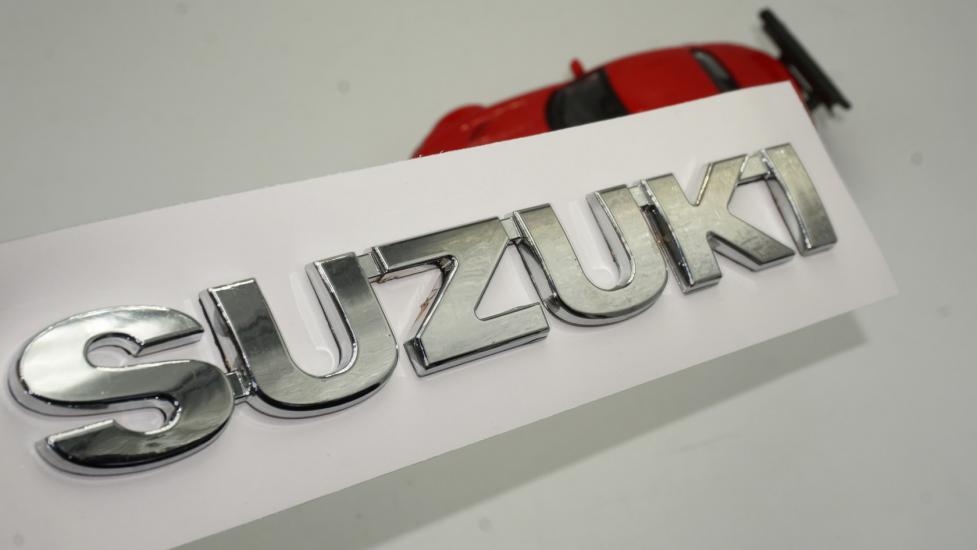 Suzuki Bagaj 3M 3D Krom ABS Yazı Logo Amblem