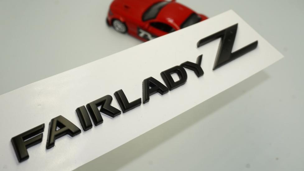 Nissan Fairlady Z 350Z 370Z Z33 Z34 Bagaj Mat Siyah Yazı Logo