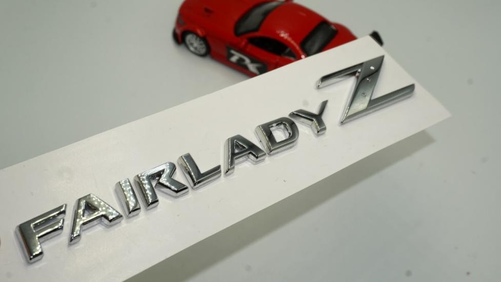 Nissan Fairlady Z 350Z 370Z Z33 Z34 Bagaj Gümüş Krom Yazı Logo