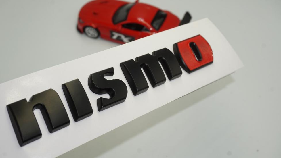 DK Nissan Nismo Bagaj 3M 3D Metal Logo Amblem