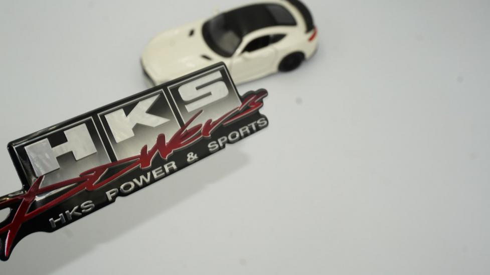 HKS Power Sports Metal Plaka Logo Arma