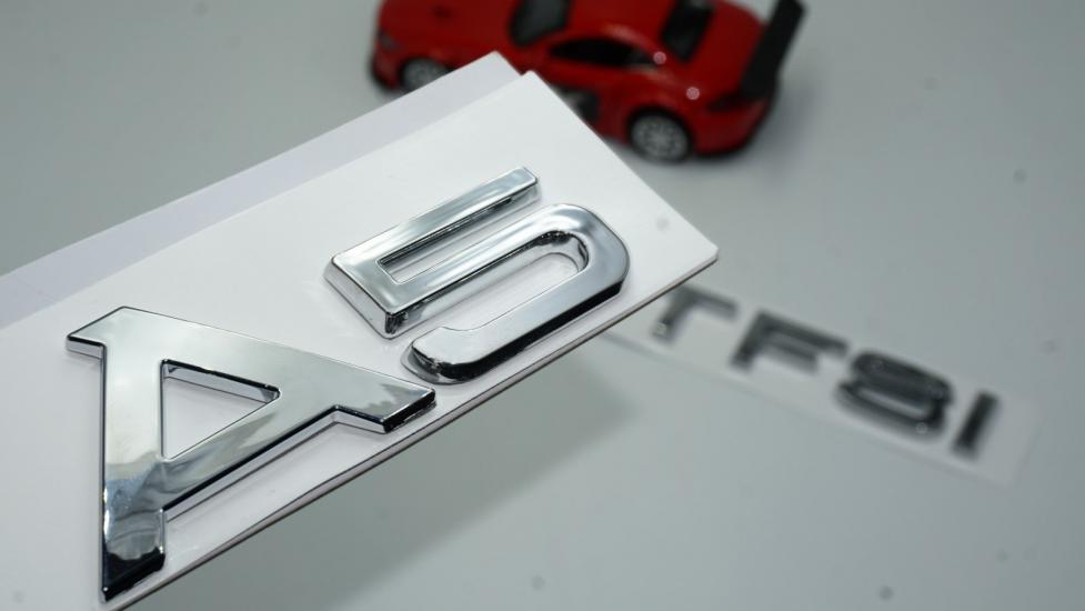 Audi A5 50 TFSi Krom ABS 3M 3D Bagaj Yazı Logo Orjinal Ürün