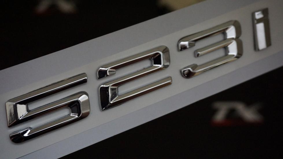 Bmw 523İ Bagaj Krom Metal 3M 3D Yazı Logo