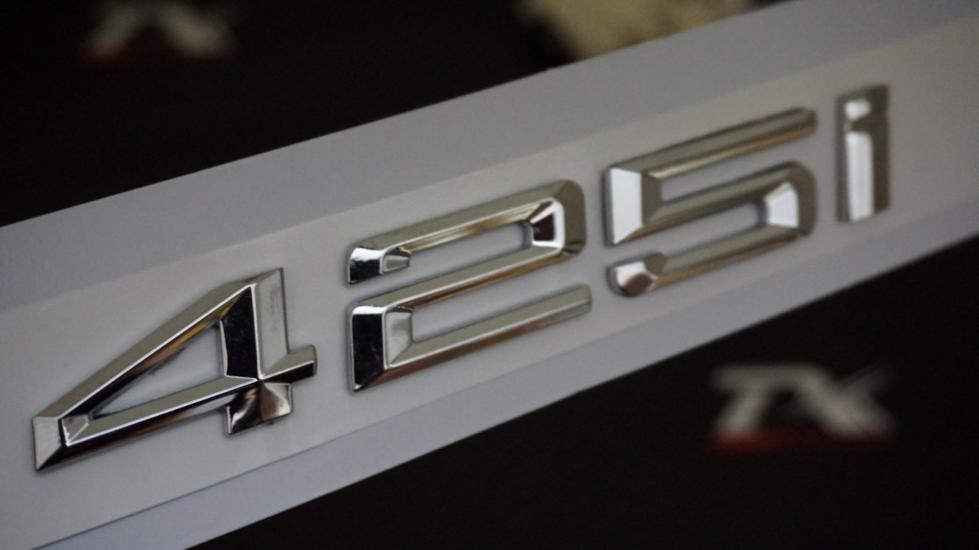 Bmw 425İ Bagaj Krom Metal 3M 3D Yazı Logo