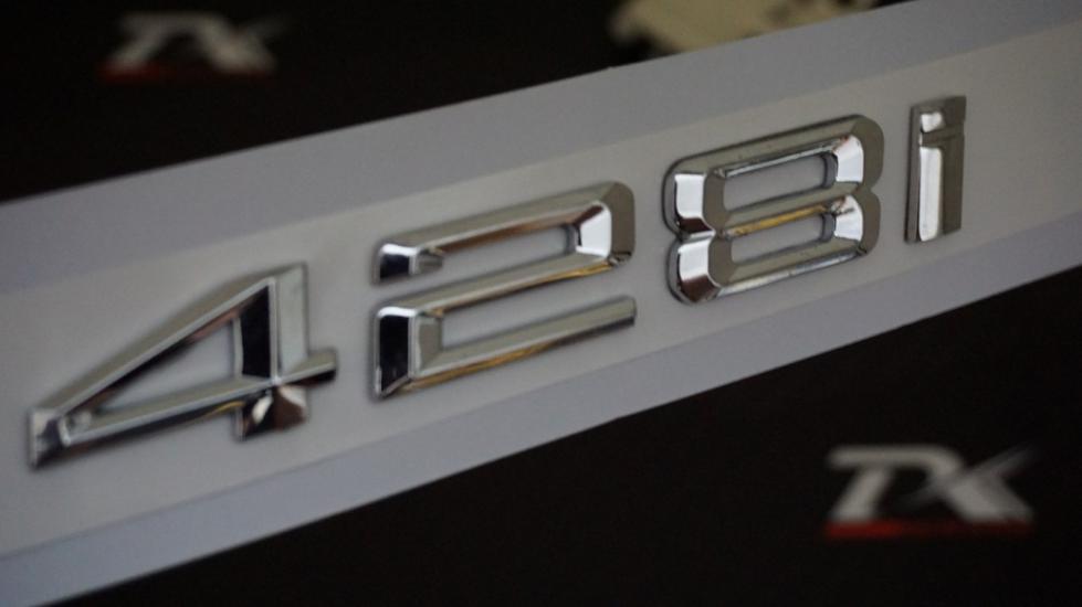 Bmw 428İ Bagaj Krom Metal 3M 3D Yazı Logo